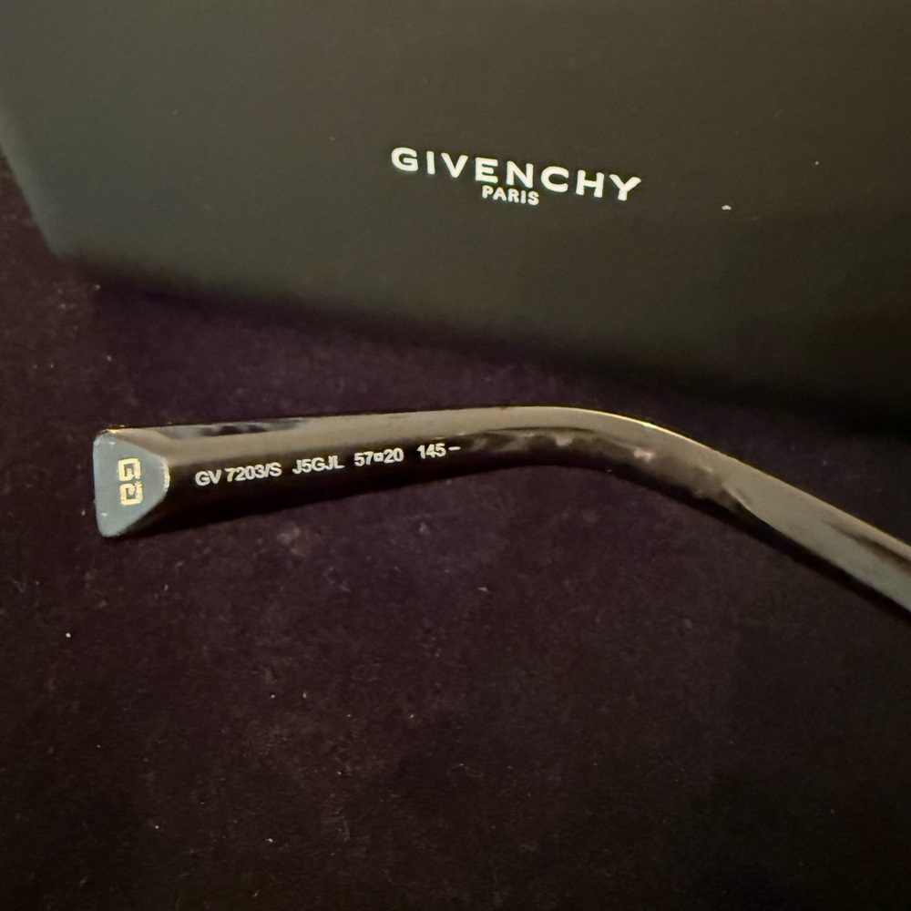 Givenchy Gold Cat-Eye Sunglasses - Picture 7 of 7